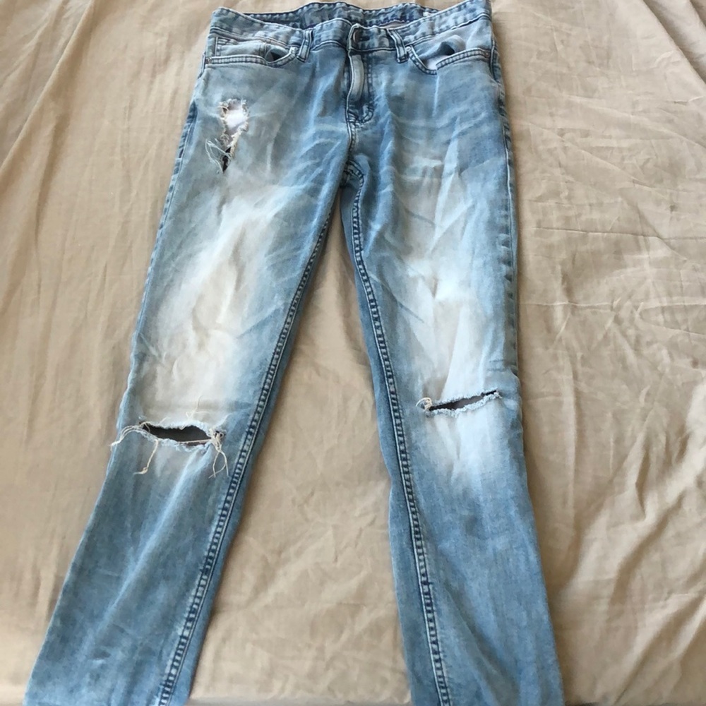 Calvin Klein slim straight jeans